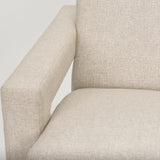 Sovereign Oatmeal Fully Upholstered Accent Chair from Mercana - Luna Furniture
