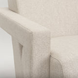 Sovereign Oatmeal Fully Upholstered Accent Chair from Mercana - Luna Furniture