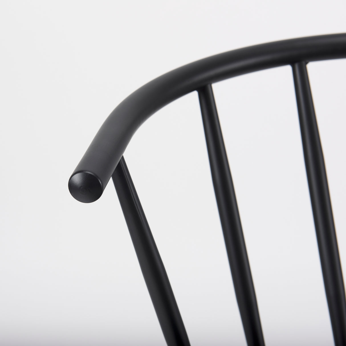 Colin 21.3L x 21.3W x 30.3H Black Metal Dining Chair from Mercana - Luna Furniture