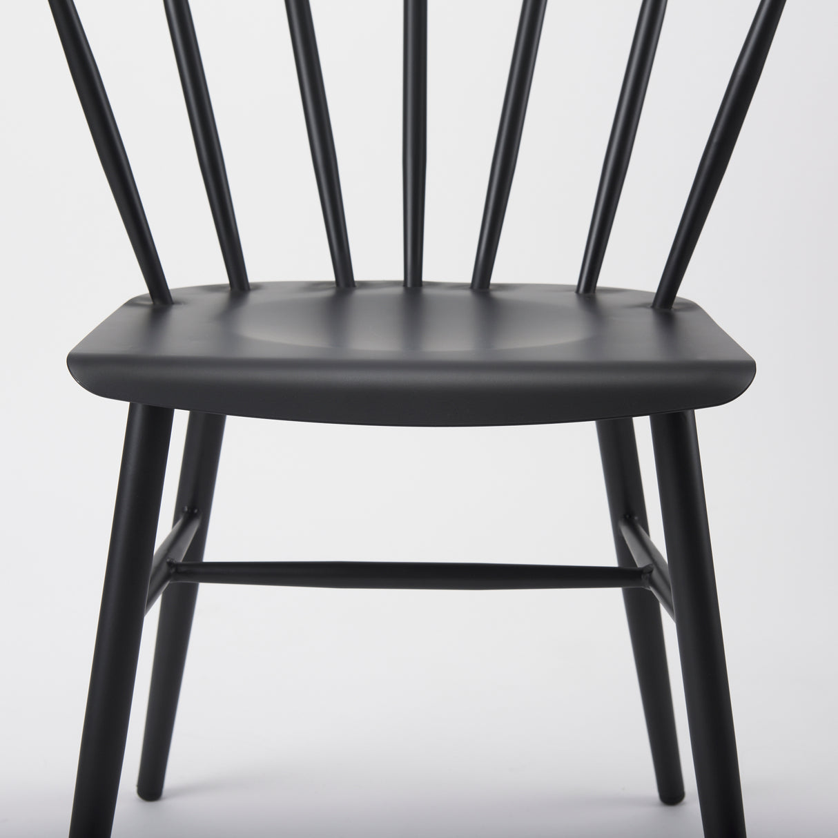 Colin 21.3L x 21.3W x 30.3H Black Metal Dining Chair from Mercana - Luna Furniture