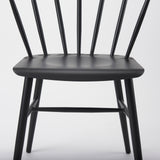 Colin 21.3L x 21.3W x 30.3H Black Metal Dining Chair from Mercana - Luna Furniture
