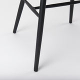 Colin 21.3L x 21.3W x 30.3H Black Metal Dining Chair from Mercana - Luna Furniture
