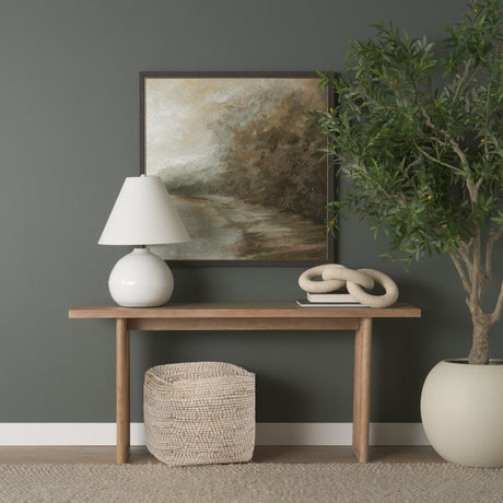 Ekani 16.0L x 16.0W x 16.0H Cream/Beige Cotton Pouf from Mercana - Luna Furniture