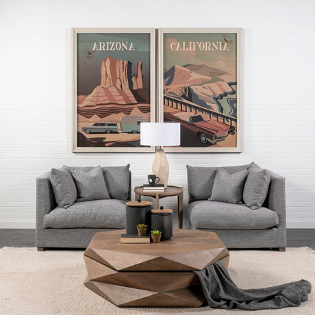 Valence 37.8L x 38.6W x 28.3H Castlerock Gray Corner Sectional Piece from Mercana - Luna Furniture