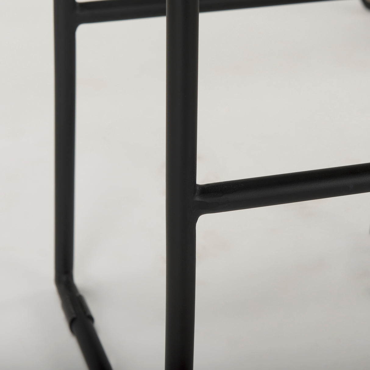 Givens 31.8"H Seat Height Natural Wood W/Black Metal Frame Bar Stool from Mercana - Luna Furniture