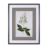 Soft Blue Botanoicals IV by Mercana Studio Hand Embellished Framed Art Print Matted under Glass from Mercana - Luna Furniture
