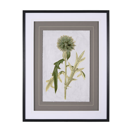 Soft Blue Botanoicals VI by Mercana Studio Hand Embellished Framed Art Print Matted under Glass from Mercana - Luna Furniture