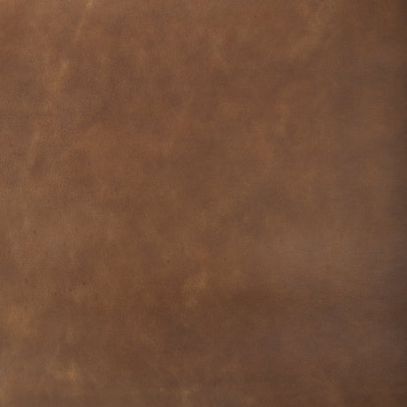 Elodie 24.4L x 33.9W x 30.7H Brown Leather W/Natural Beech Wood Frame Accent Chair from Mercana - Luna Furniture