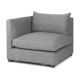 Valence 37.8L x 38.6W x 28.3H Castlerock Gray Corner Sectional Piece from Mercana - Luna Furniture