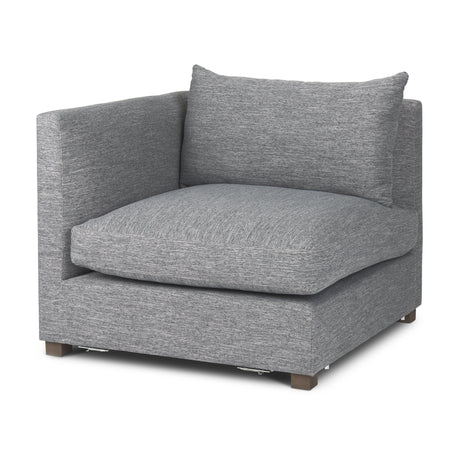 Valence 37.8L x 38.6W x 28.3H Castlerock Gray Corner Sectional Piece from Mercana - Luna Furniture