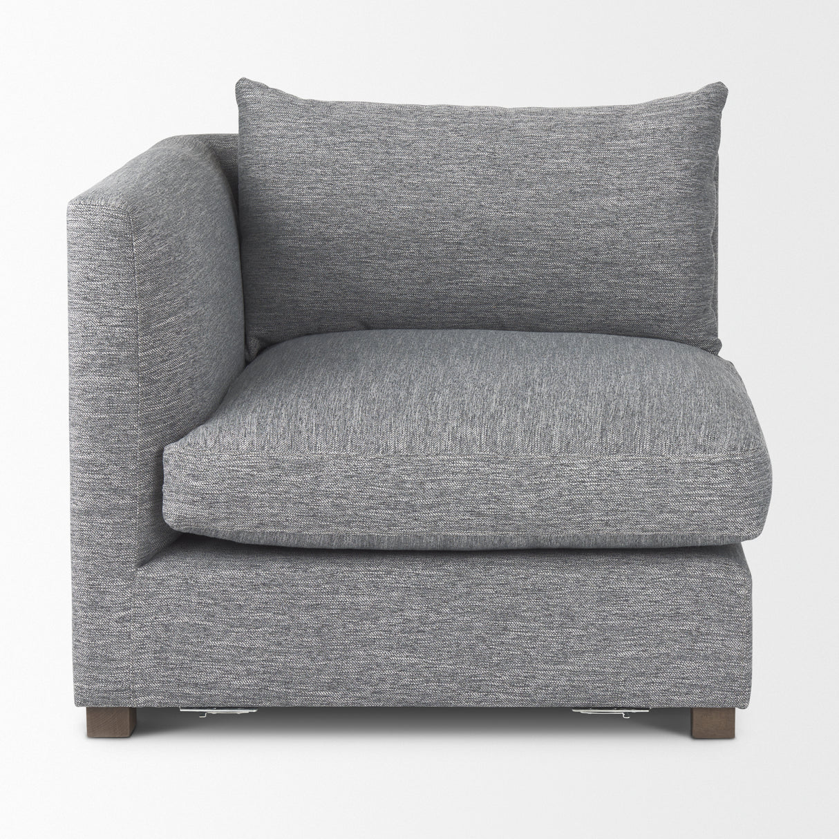 Valence 37.8L x 38.6W x 28.3H Castlerock Gray Corner Sectional Piece from Mercana - Luna Furniture
