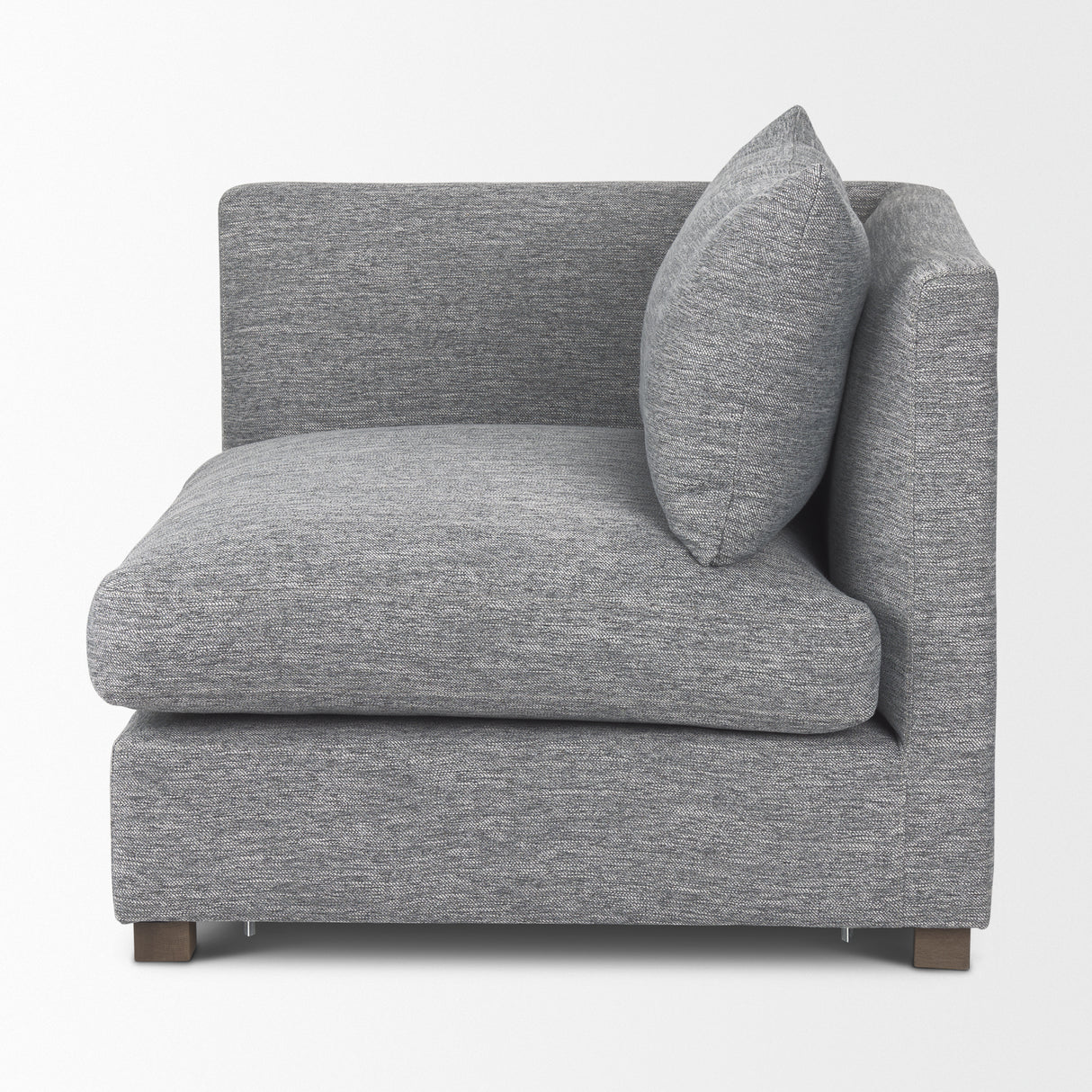 Valence 37.8L x 38.6W x 28.3H Castlerock Gray Corner Sectional Piece from Mercana - Luna Furniture