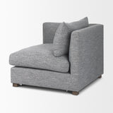 Valence 37.8L x 38.6W x 28.3H Castlerock Gray Corner Sectional Piece from Mercana - Luna Furniture