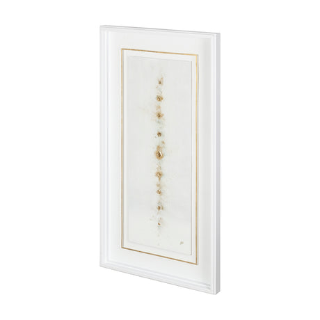 Dots I-Gold by Studio M a handmade Original Framed Artwork under Glass from Mercana - Luna Furniture