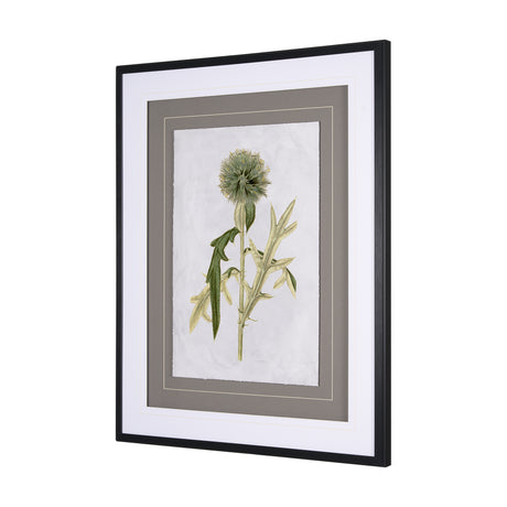 Soft Blue Botanoicals VI by Mercana Studio Hand Embellished Framed Art Print Matted under Glass from Mercana - Luna Furniture