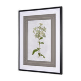 Soft Blue Botanoicals VII by Mercana Studio Hand Embellished Framed Art Print Matted under Glass from Mercana - Luna Furniture