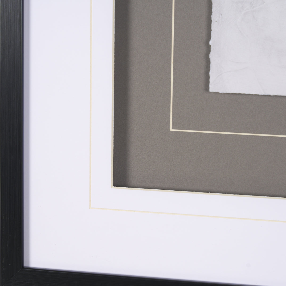 Soft Blue Botanoicals VII by Mercana Studio Hand Embellished Framed Art Print Matted under Glass from Mercana - Luna Furniture