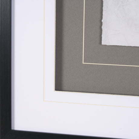Soft Blue Botanoicals VII by Mercana Studio Hand Embellished Framed Art Print Matted under Glass from Mercana - Luna Furniture