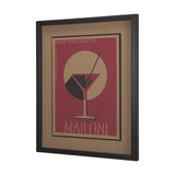 Martini by Simeng a Framed Art Print Matted under Glass from Mercana - Luna Furniture