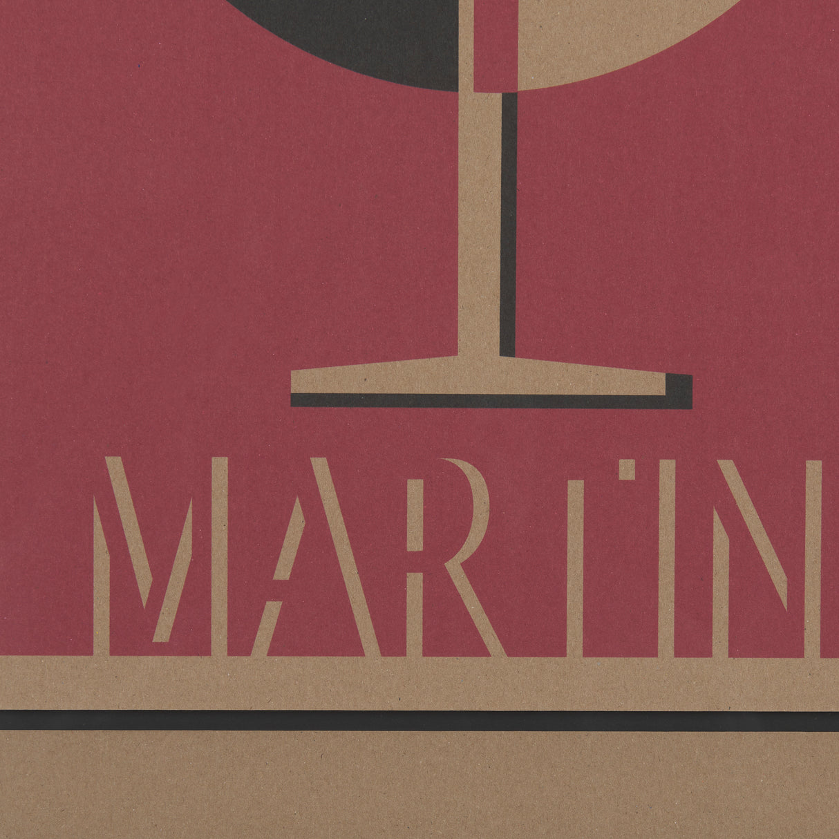 Martini by Simeng a Framed Art Print Matted under Glass from Mercana - Luna Furniture