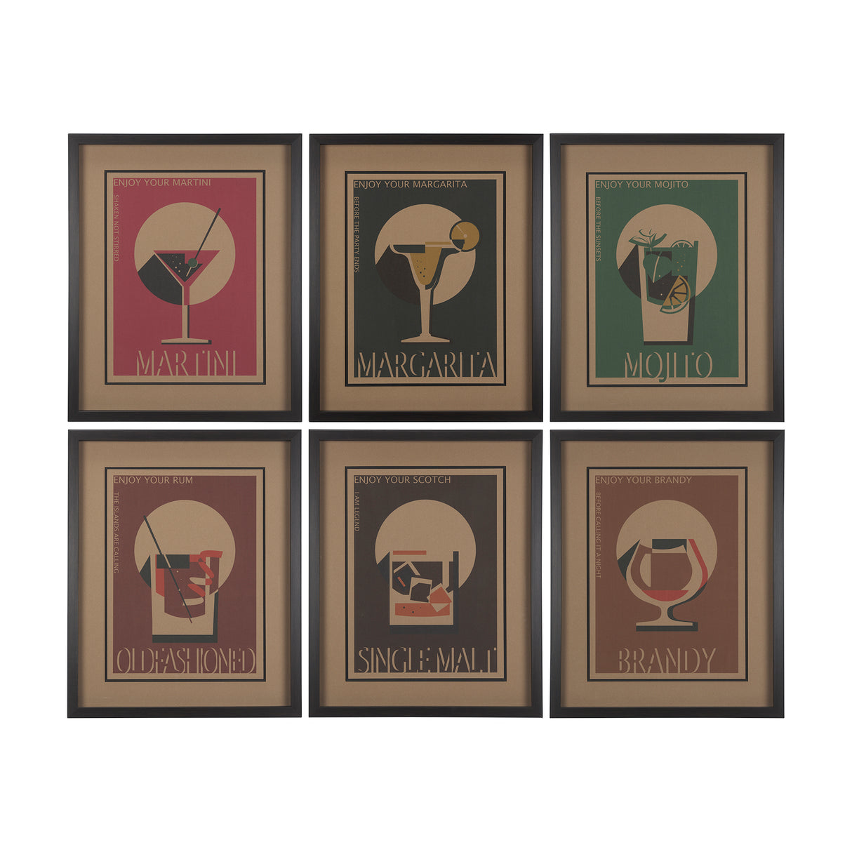 Margarita by Simeng a Framed Art Print Matted under Glass from Mercana - Luna Furniture