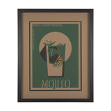Mojito by Simeng a Framed Art Print Matted under Glass from Mercana - Luna Furniture