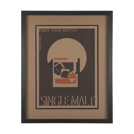 Scotch by Simeng a Framed Art Print Matted under Glass from Mercana - Luna Furniture