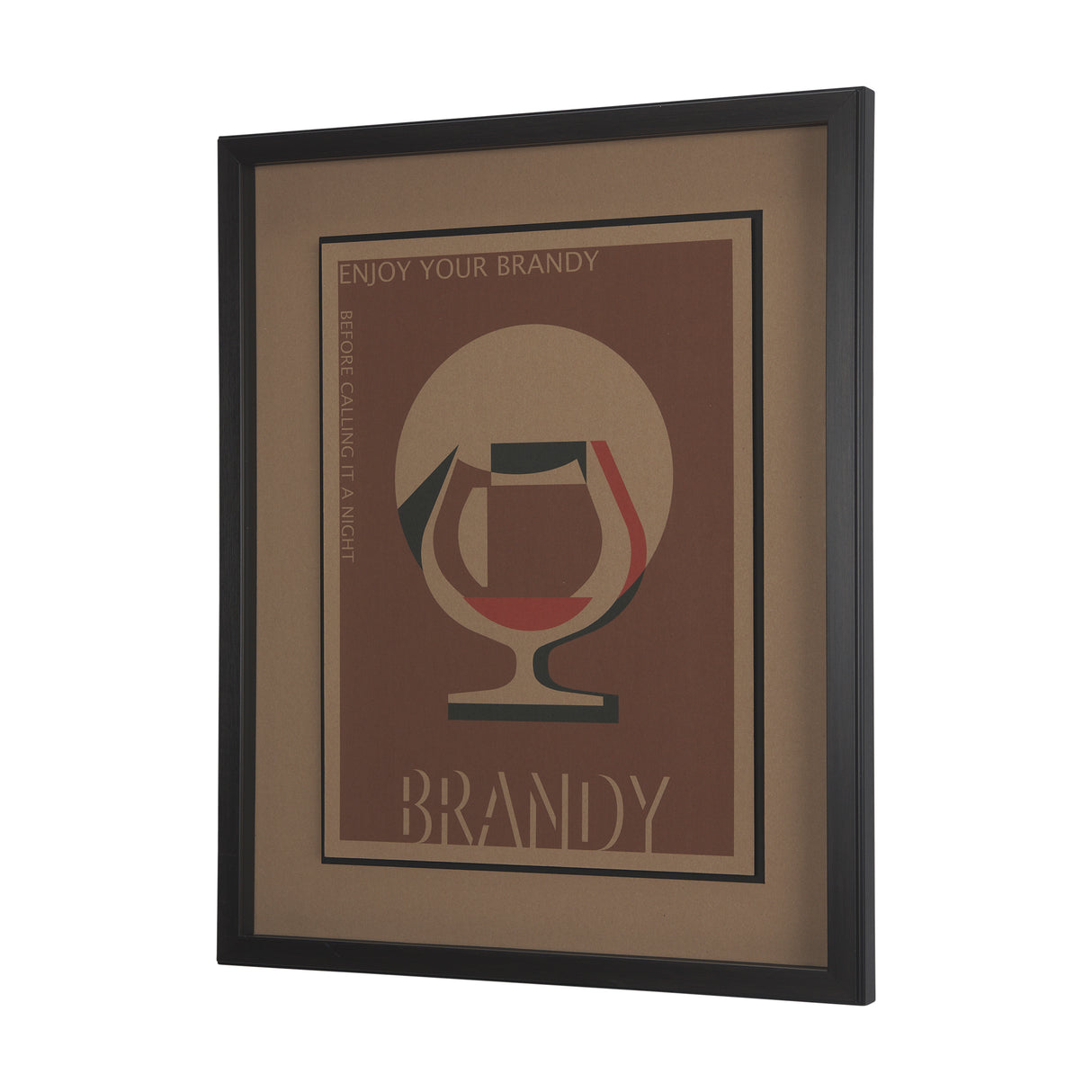 Brandy by Simeng a Framed Art Print Matted under Glass from Mercana - Luna Furniture