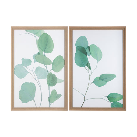 Nature Calm Lull by Mercana Studio a Hand Embellished Textured Framed Art Print Matted under Glass from Mercana - Luna Furniture