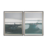 Typewriter Notes Care by Mercana Studio Hand Embellished Textured Framed Photo Art Print Matted unde from Mercana - Luna Furniture