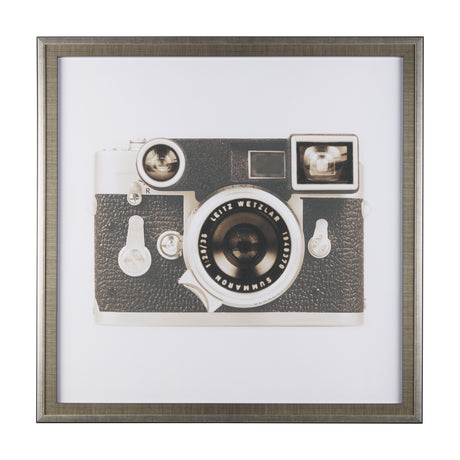 Retro Camera II by Mercana Studio a Hand Embellished Textured Framed Photo Art Print Matted under Gl from Mercana - Luna Furniture