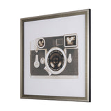 Retro Camera II by Mercana Studio a Hand Embellished Textured Framed Photo Art Print Matted under Gl from Mercana - Luna Furniture