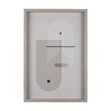 Balance I by Mercana Studio a Hand Embellished Textured Framed Art Print Matted under Glass from Mercana - Luna Furniture