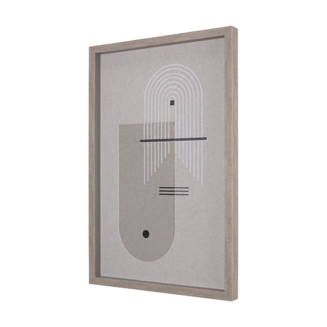 Balance I by Mercana Studio a Hand Embellished Textured Framed Art Print Matted under Glass from Mercana - Luna Furniture
