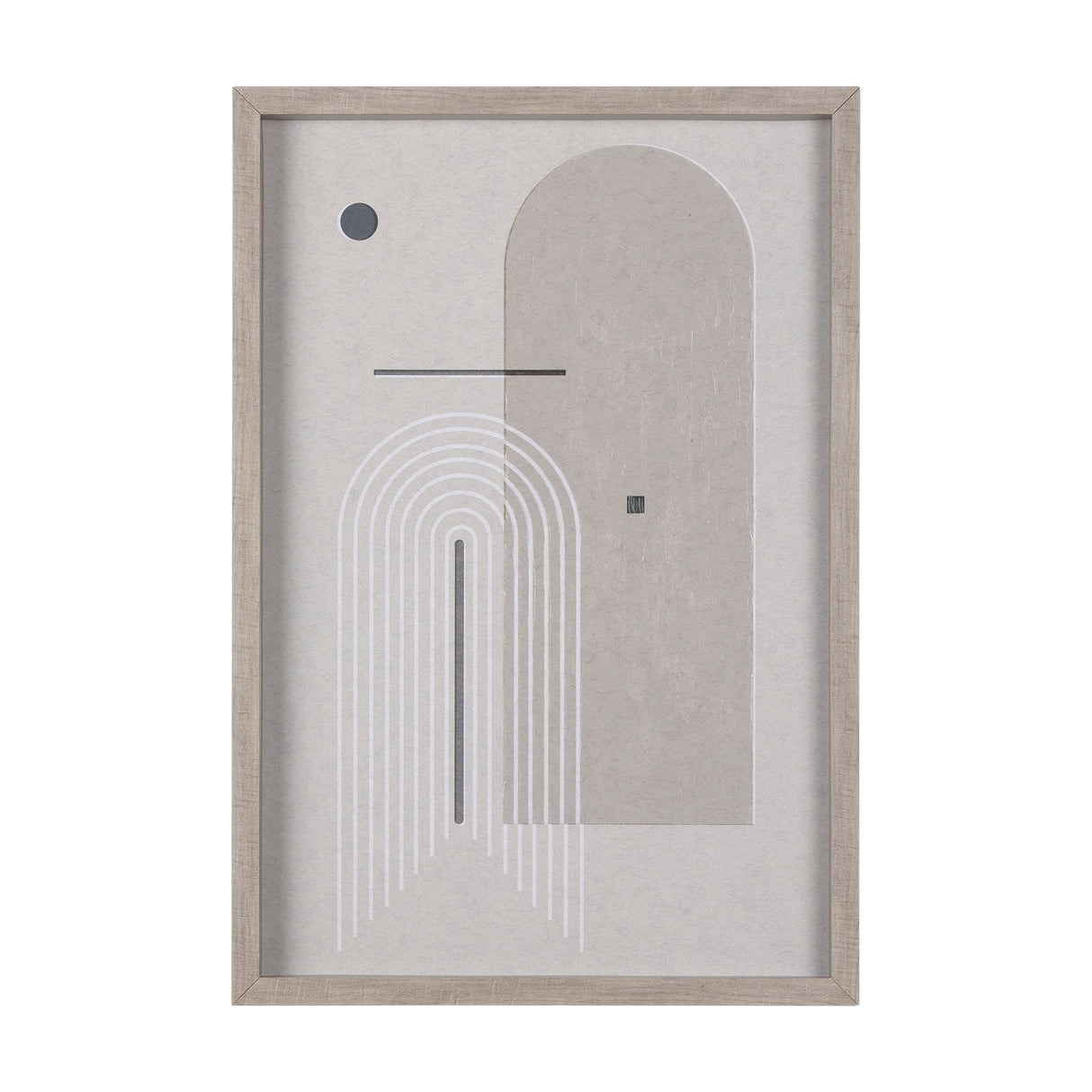 Balance II by Mercana Studio a Hand Embellished Textured Framed Art Print Matted under Glass from Mercana - Luna Furniture