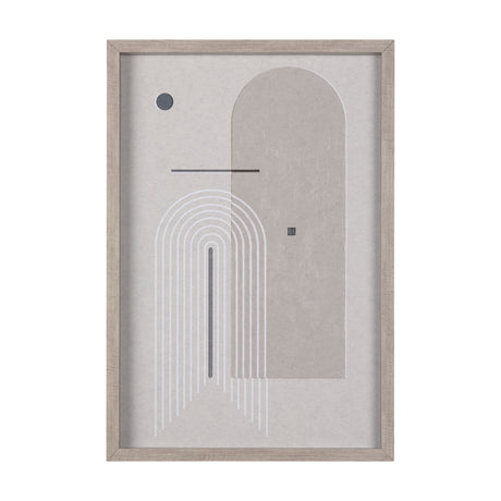 Balance II by Mercana Studio a Hand Embellished Textured Framed Art Print Matted under Glass from Mercana - Luna Furniture