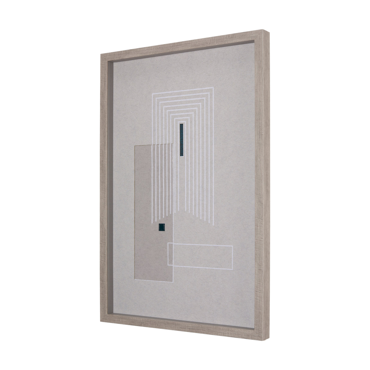 Balance V by Mercana Studio a Hand Embellished Textured Framed Art Print Matted under Glass from Mercana - Luna Furniture