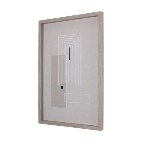 Balance V by Mercana Studio a Hand Embellished Textured Framed Art Print Matted under Glass from Mercana - Luna Furniture