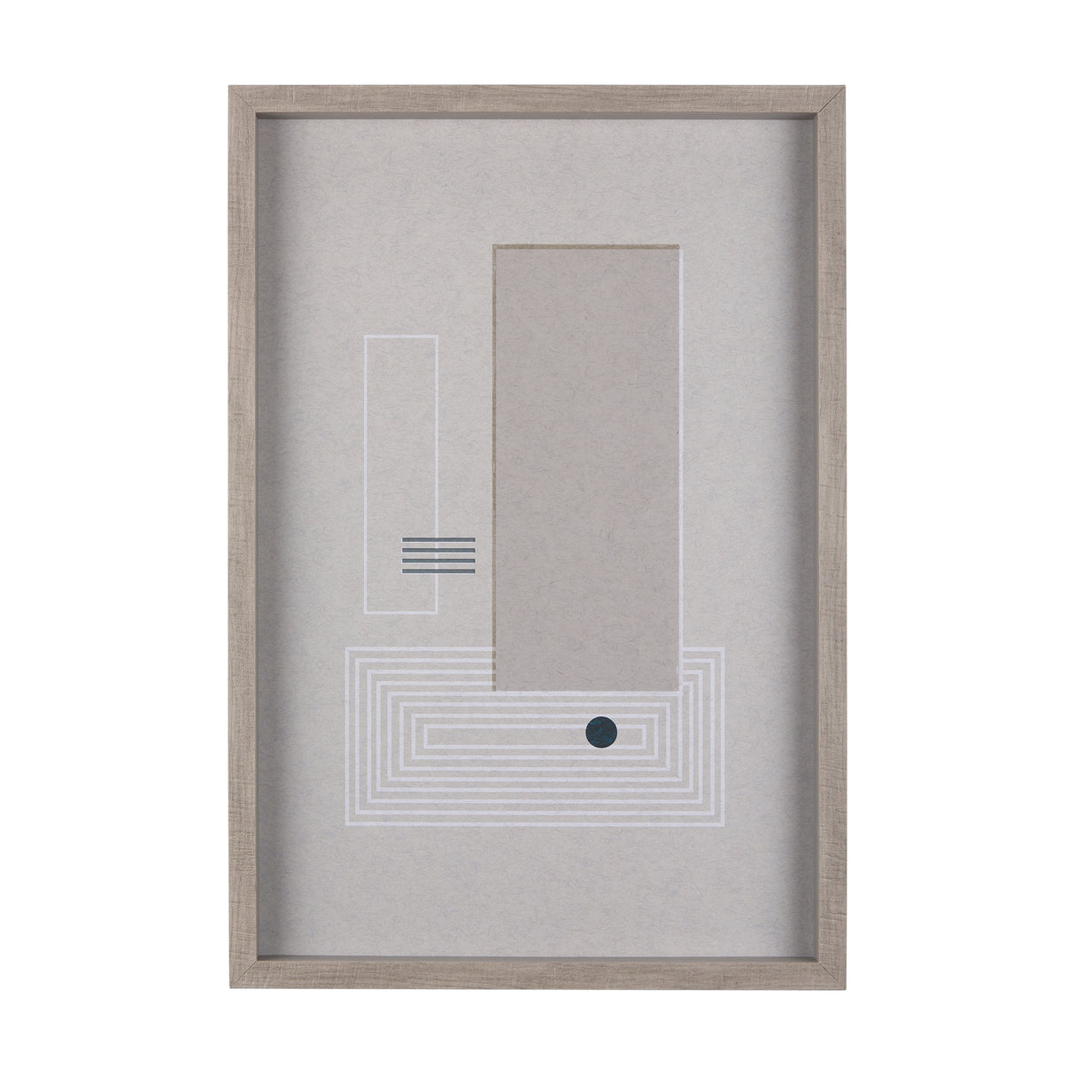 Balance VI by Mercana Studio a Hand Embellished Textured Framed Art Print Matted under Glass from Mercana - Luna Furniture