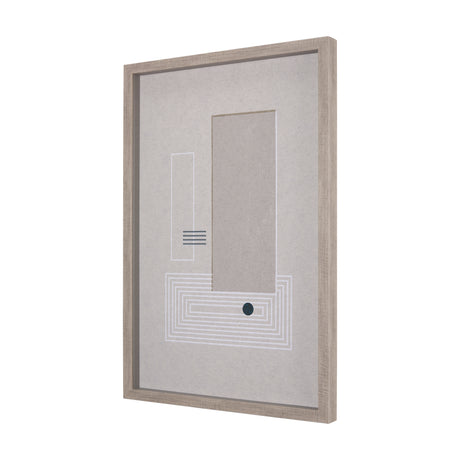 Balance VI by Mercana Studio a Hand Embellished Textured Framed Art Print Matted under Glass from Mercana - Luna Furniture