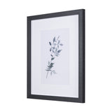 Leaf Shadow I by Mercana Studio a Hand Embellished Textured Framed Art Print Matted under Glass from Mercana - Luna Furniture