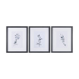 Leaf Shadow I by Mercana Studio a Hand Embellished Textured Framed Art Print Matted under Glass from Mercana - Luna Furniture