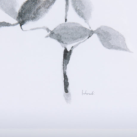 Leaf Shadow II by Mercana Studio a Hand Embellished Textured Framed Art Print Matted under Glass from Mercana - Luna Furniture