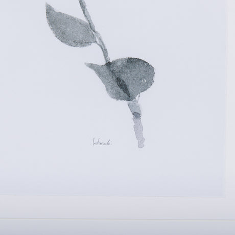 Leaf Shadow III by Mercana Studio a Hand Embellished Textured Framed Art Print Matted under Glass from Mercana - Luna Furniture