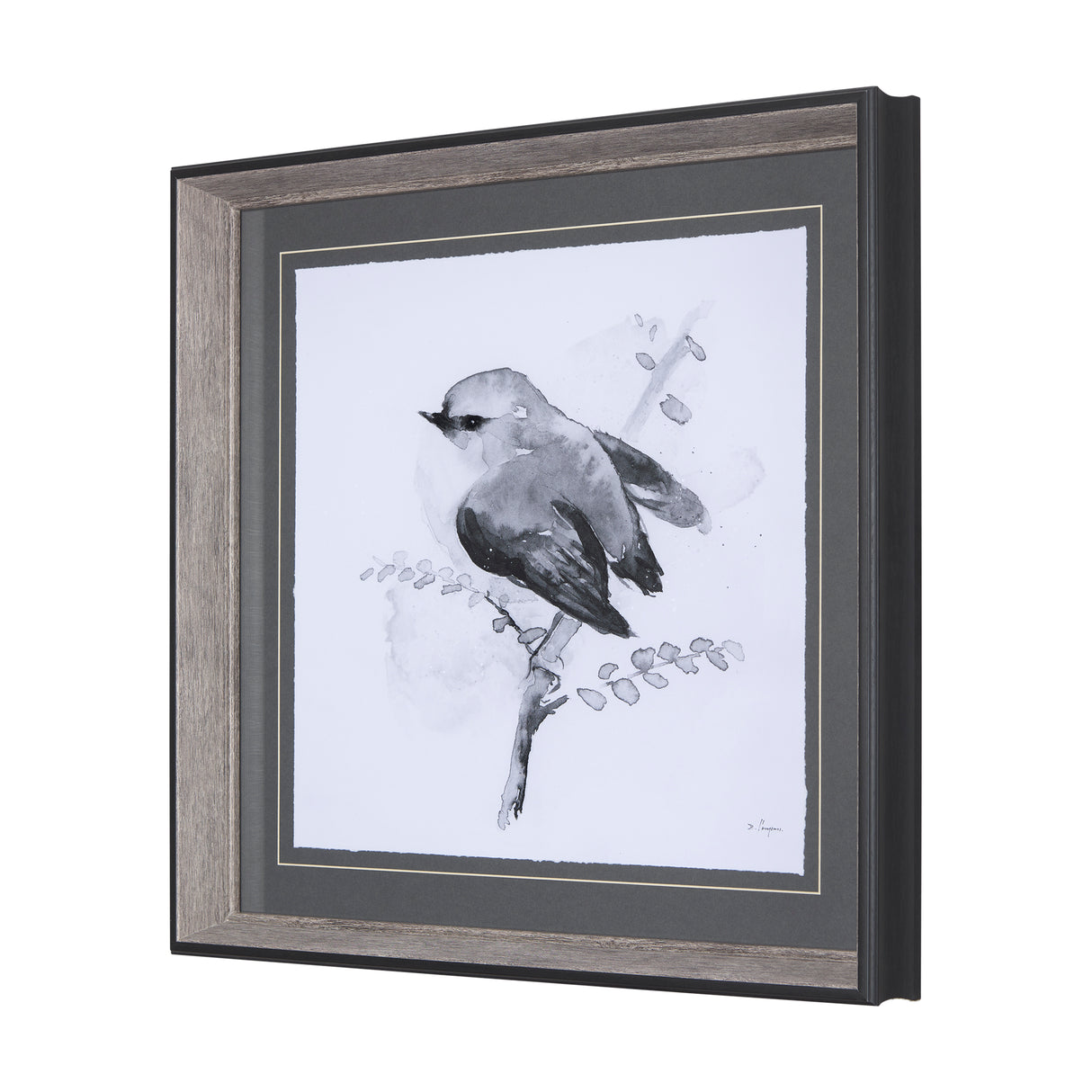 Rifleman BW II by Mercana Studio a Hand Embellished Textured Framed Art Print Matted under Glass from Mercana - Luna Furniture