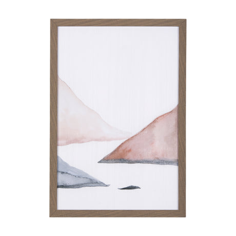 Sandy Land I by Mercana Studio a Hand Embellished Textured Framed Art Print from Mercana - Luna Furniture