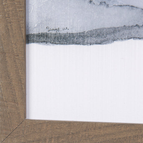 Sandy Land I by Mercana Studio a Hand Embellished Textured Framed Art Print from Mercana - Luna Furniture