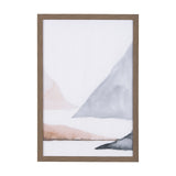 Sandy Land II by Mercana Studio a Hand Embellished Textured Framed Art Print from Mercana - Luna Furniture