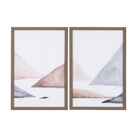 Sandy Land II by Mercana Studio a Hand Embellished Textured Framed Art Print from Mercana - Luna Furniture