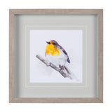 Robin I by Mercana Studio a Hand Embellished Textured Framed Art Print Matted under Glass from Mercana - Luna Furniture